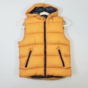 Zara Boy's Hooded Puffer Vest